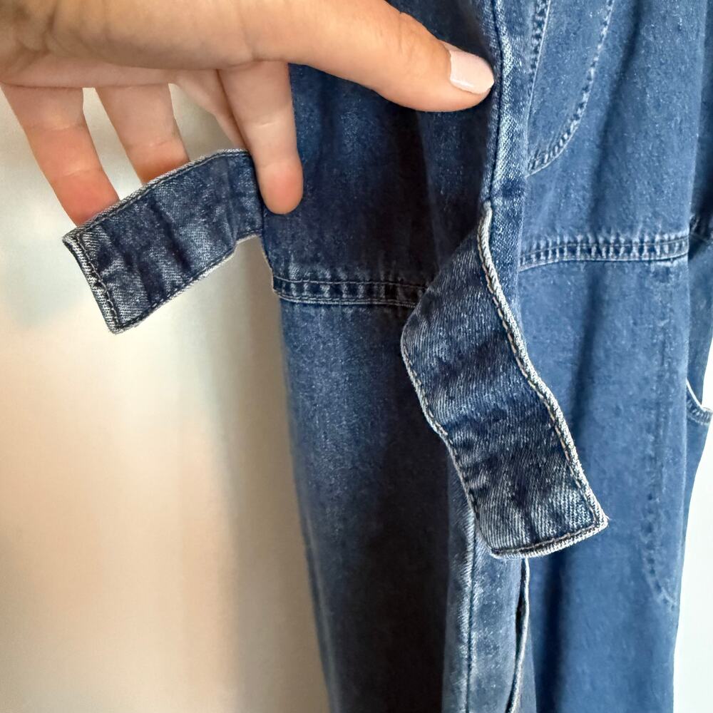 Sydni Jordan denim midi dress Large - Picture 4 of 8